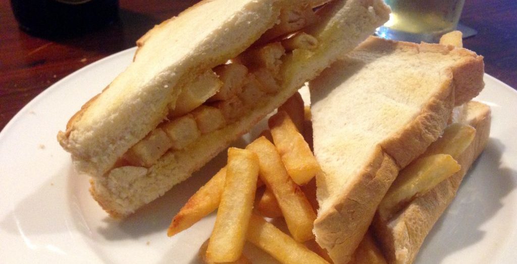 the chip butty inggris