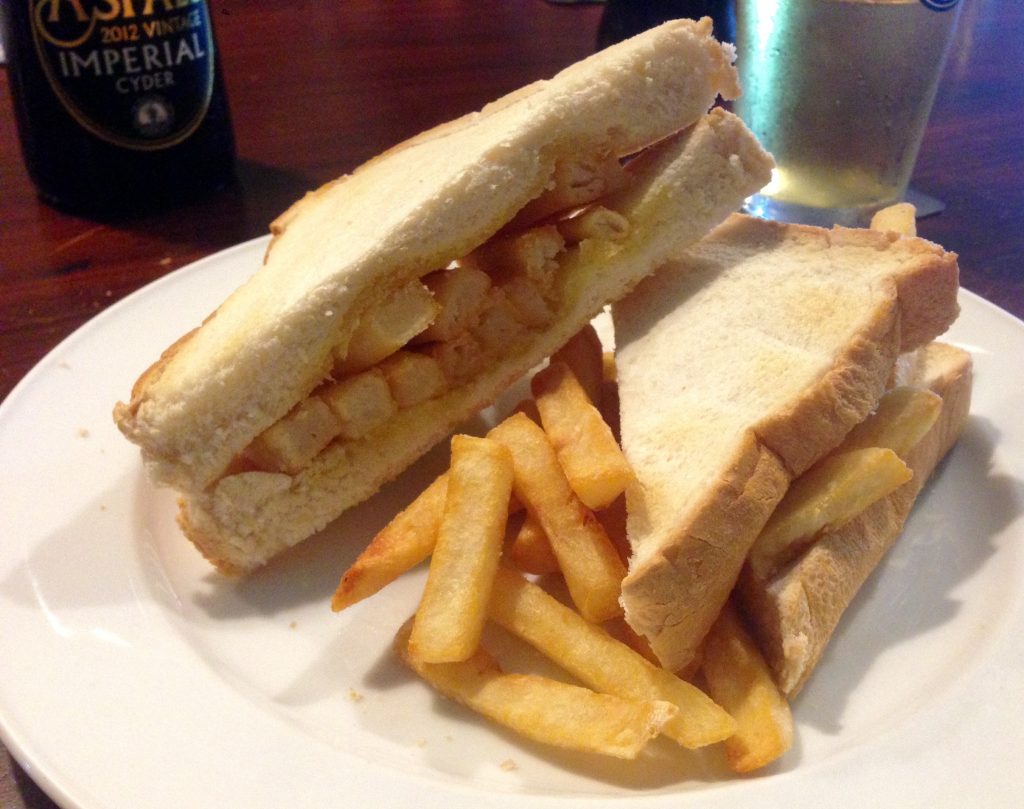 the chip butty inggris